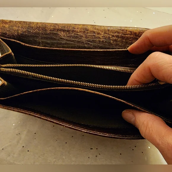 FENDI AUTHENTIC ZUCCHINO CONTINENTAL WALLET